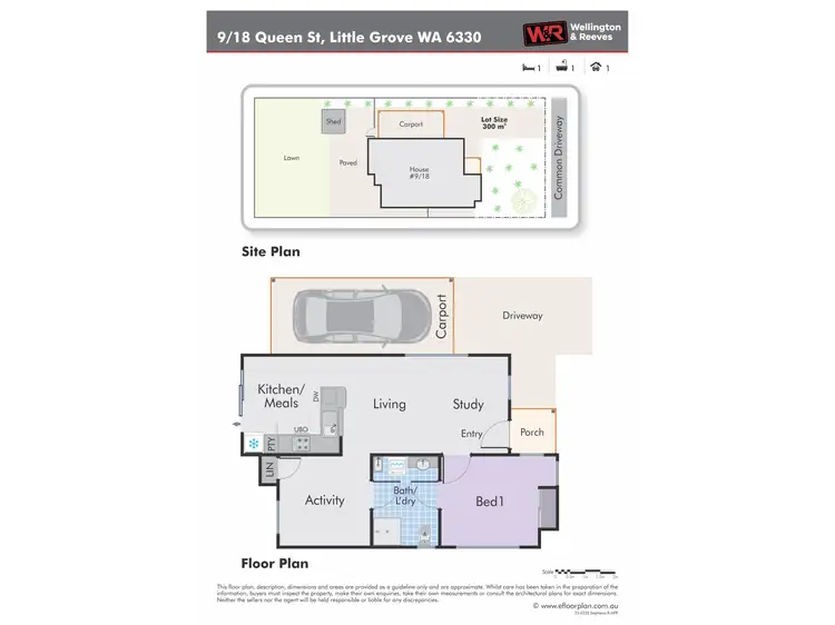 Floorplan of Homely house listing, Unit 9, 18 Queen Street, Little Grove WA 6330