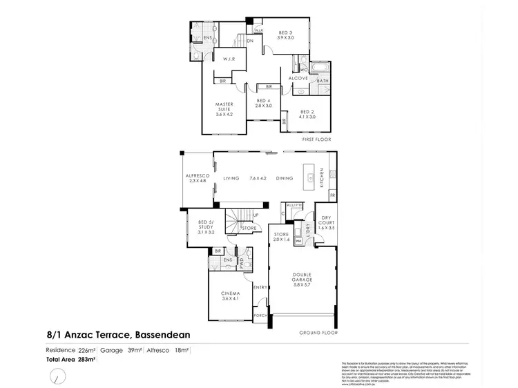 Floorplan of Homely house listing, 8/1 Anzac Terrace, Bassendean WA 6054