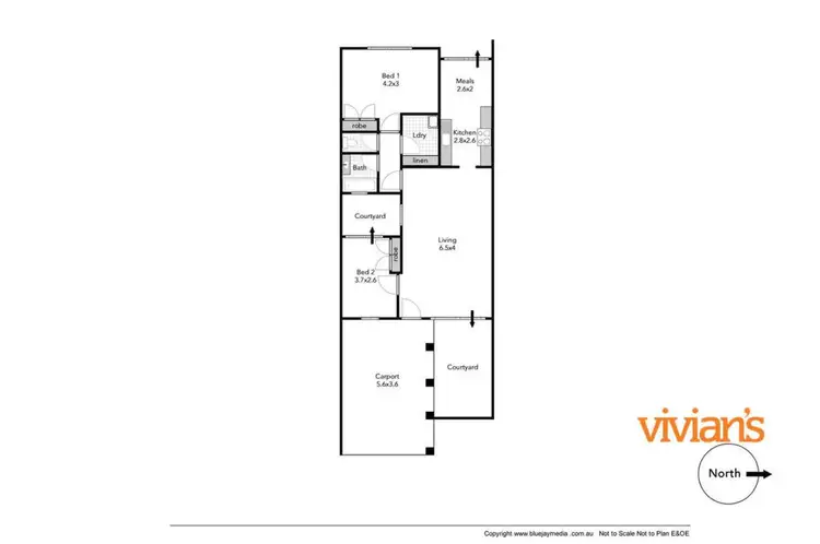 Floorplan of Homely villa listing, 7/9 Boundary Road, Mosman Park WA 6012