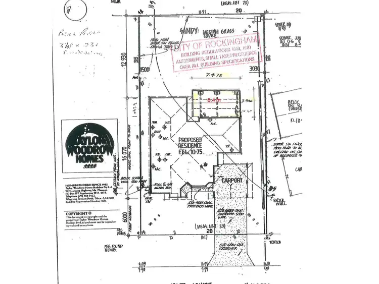Floorplan of Homely house listing, 7 Blee Court, Rockingham WA 6168