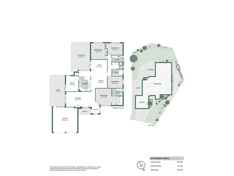 Floorplan of Homely house listing, 9 Fox Green, Floreat WA 6014