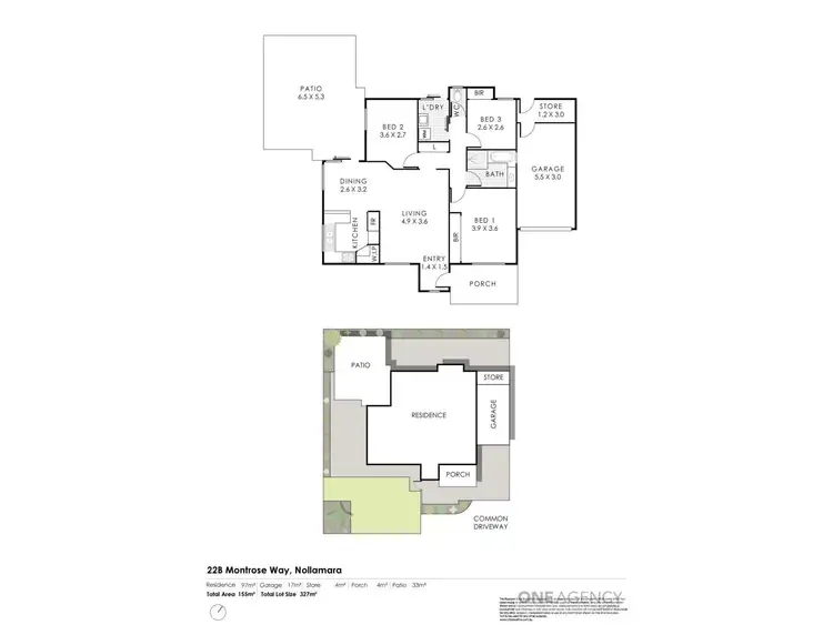 Floorplan of Homely house listing, 22B Montrose Way, Nollamara WA 6061