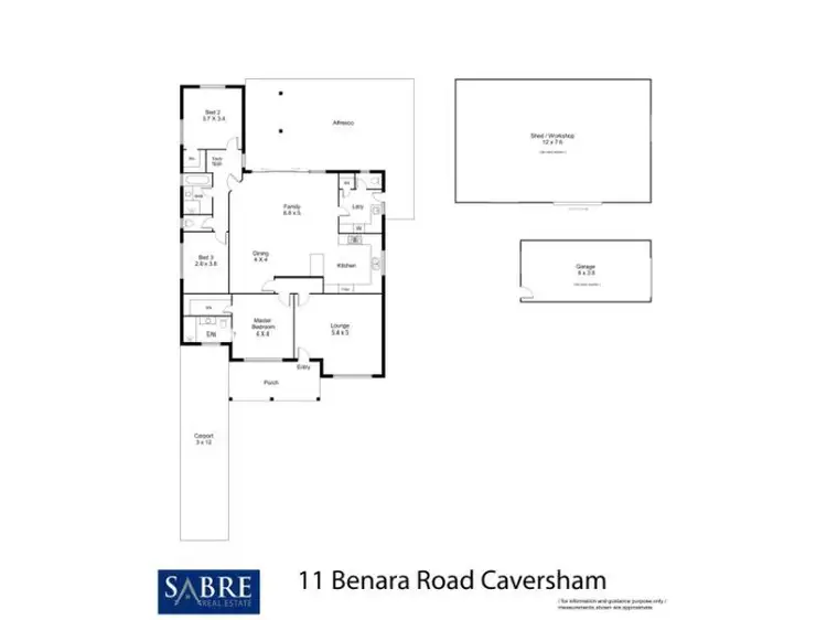 Floorplan of Homely house listing, 11 Benara Road, Caversham WA 6055