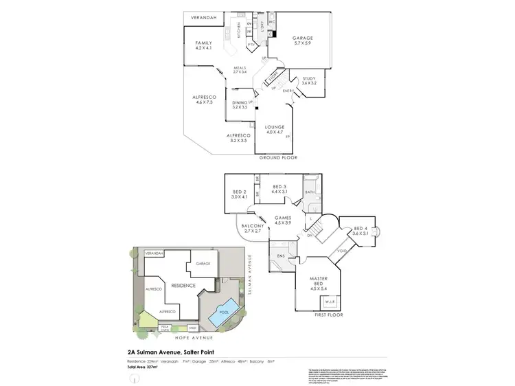 Floorplan of Homely house listing, 2A Sulman Avenue, Salter Point WA 6152