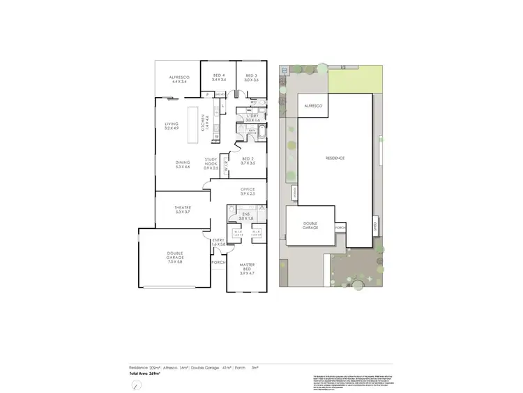 Floorplan of Homely house listing, 3 Sessilis Crescent, Wattle Grove WA 6107