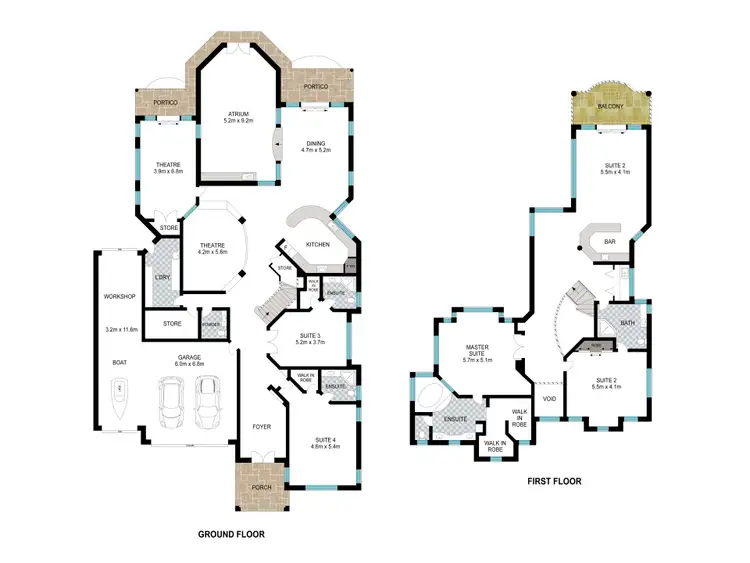 Floorplan of Homely house listing, 33 Portofino Crescent, Pelican Point WA 6230