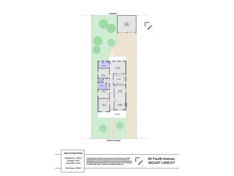 Floorplan of Homely house listing, 64 Fourth Avenue, Mount Lawley WA 6050