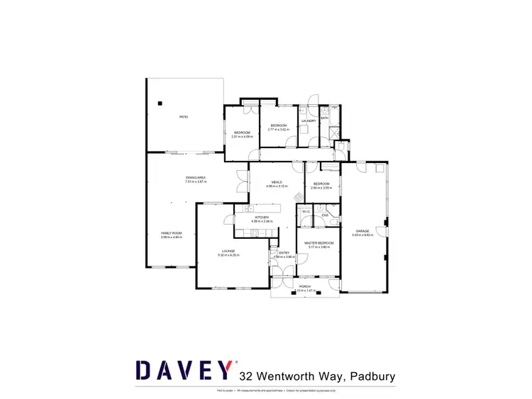 Floorplan of Homely house listing, 32 Wentworth Way, Padbury WA 6025