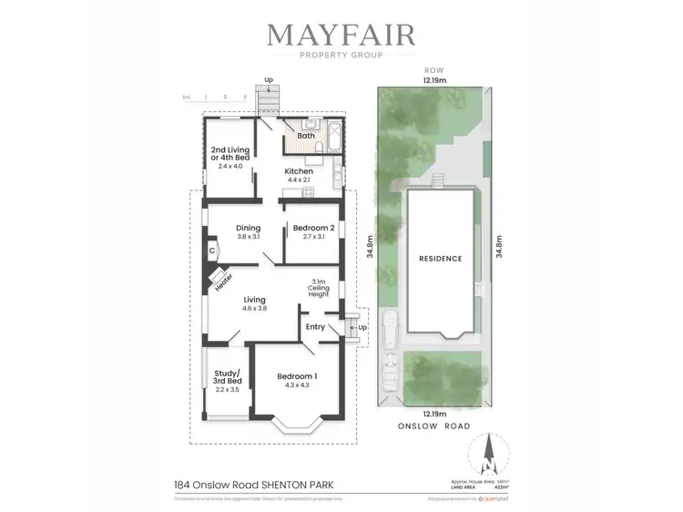 Floorplan of Homely house listing, 184 Onslow Road, Shenton Park WA 6008