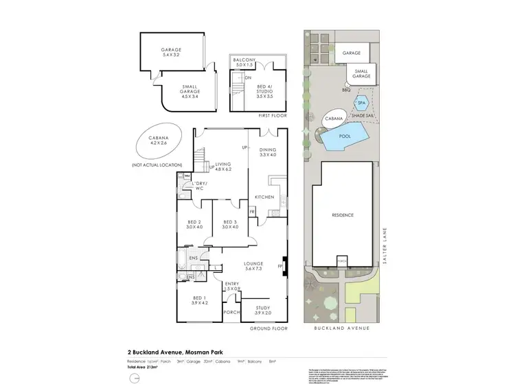 Floorplan of Homely house listing, 2 Buckland Avenue, Mosman Park WA 6012