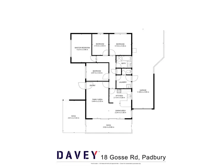 Floorplan of Homely house listing, 18 Gosse Road, Padbury WA 6025