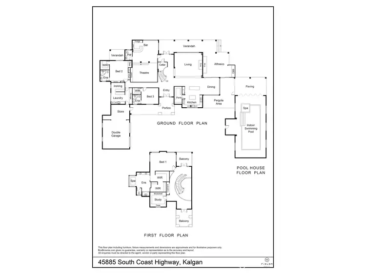Floorplan of Homely house listing, 45885 South Coast Highway, Kalgan WA 6330