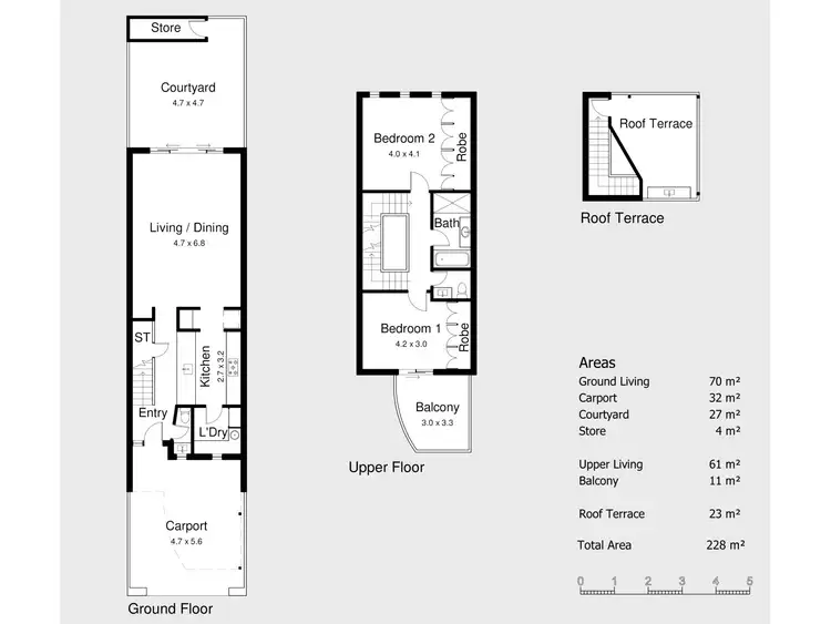 Floorplan of Homely townhouse listing, 17 Sekem Street, North Perth WA 6006