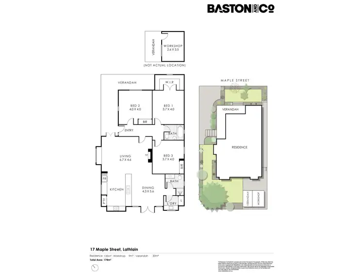 Floorplan of Homely house listing, 17 Maple Street, Lathlain WA 6100