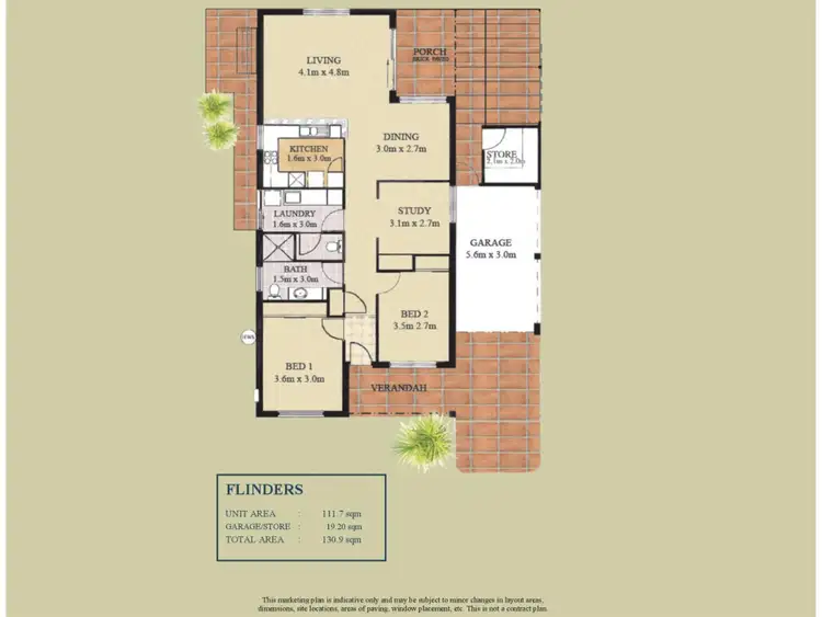 Floorplan of Homely retirement listing, 171/22 Windelya Road, Murdoch WA 6150