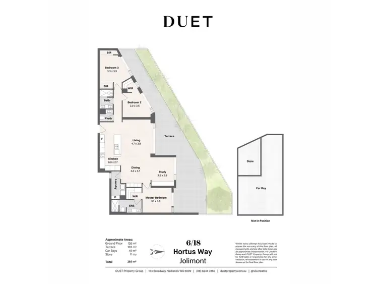 Floorplan of Homely house listing, 6/18 Hortus Way, Jolimont WA 6014