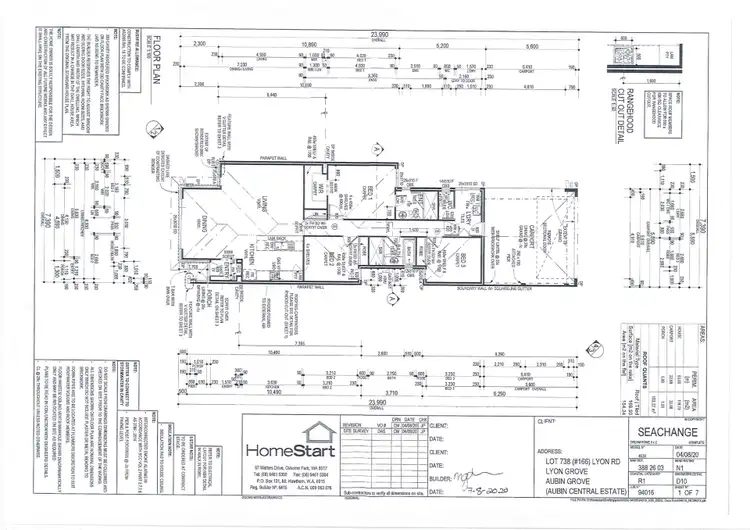 Floorplan of Homely house listing, 166 Lyon Road, Aubin Grove WA 6164