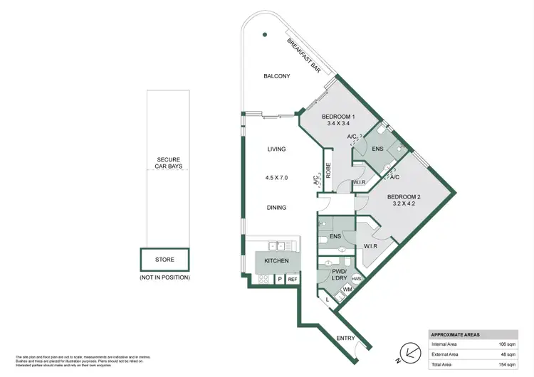 Floorplan of Homely house listing, 21/83 Walcott Street, Mount Lawley WA 6050