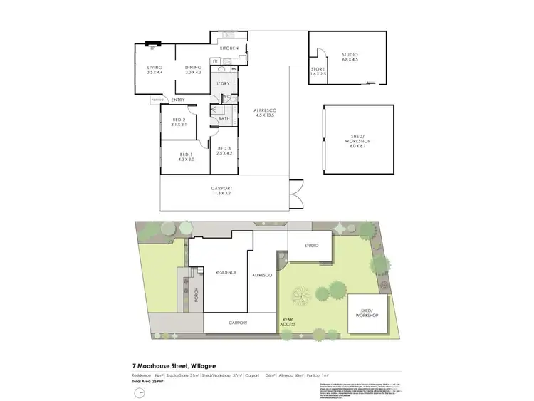Floorplan of Homely house listing, 7 Moorhouse Street, Willagee WA 6156