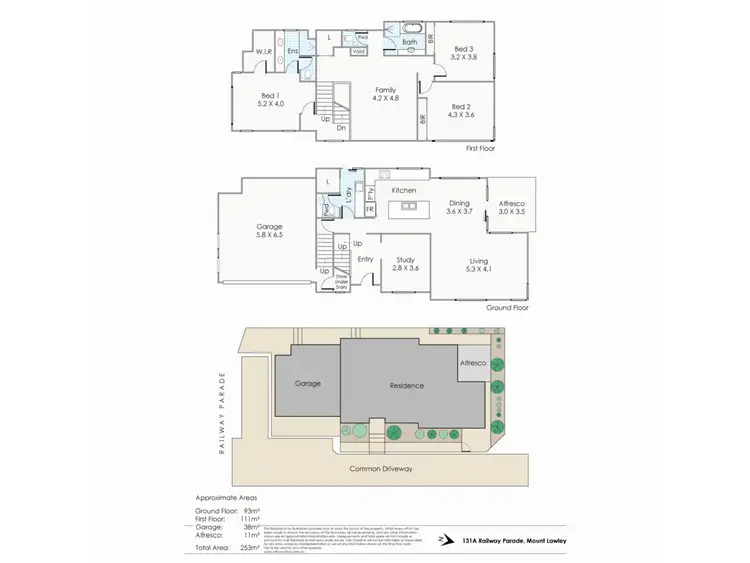 Floorplan of Homely house listing, 131A Railway Parade, Mount Lawley WA 6050