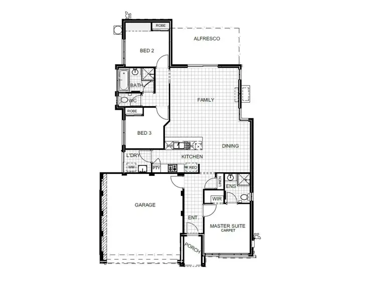 Floorplan of Homely house listing, 17 Altus Way, Ashby WA 6065