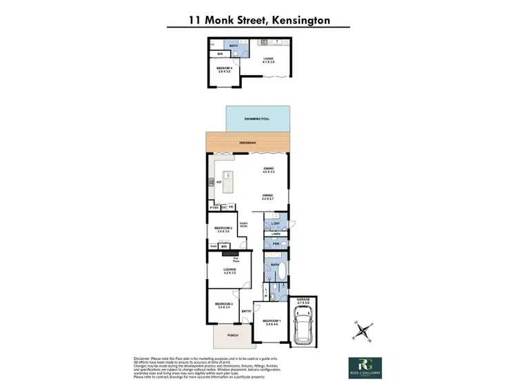 Floorplan of Homely house listing, 11 Monk Street, Kensington WA 6151