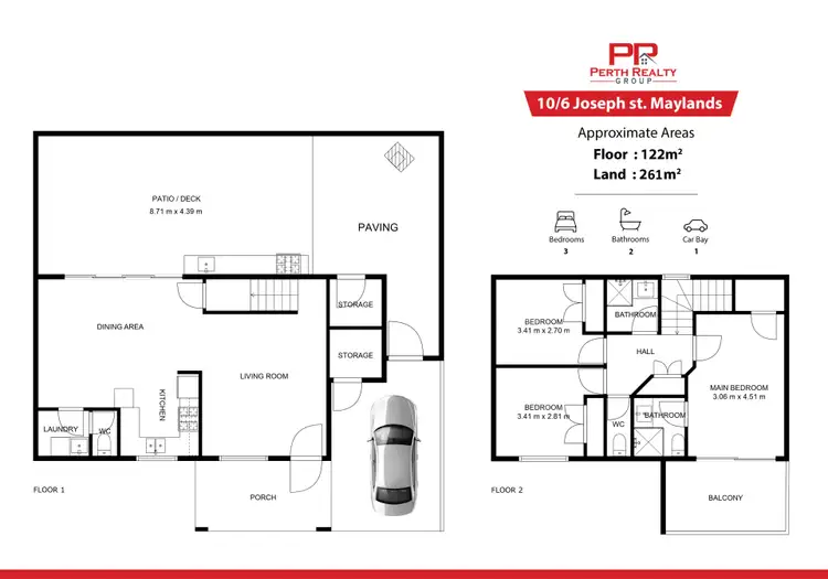 Floorplan of Homely house listing, 10/6 Joseph Street, Maylands WA 6051