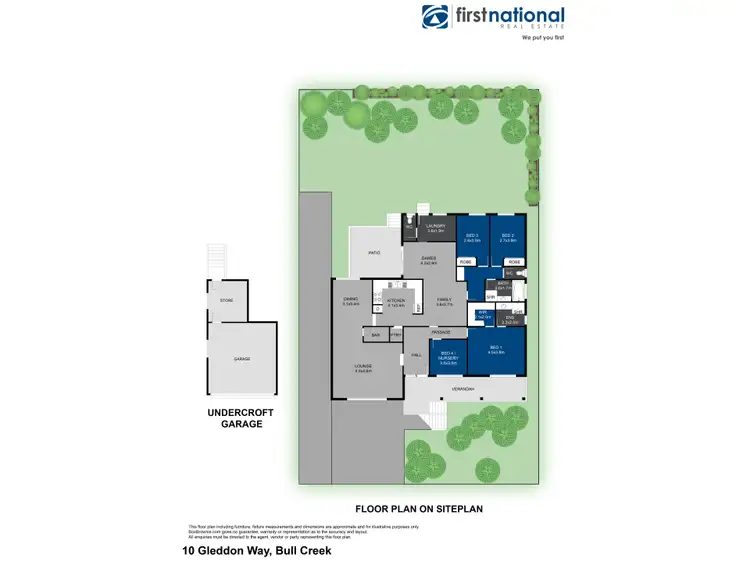 Floorplan of Homely house listing, 10 Gleddon Road, Bull Creek WA 6149