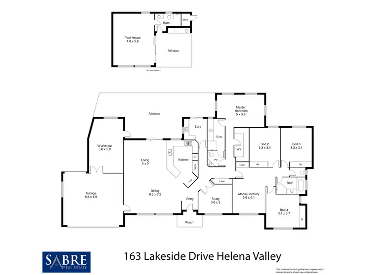 Floorplan of Homely house listing, 163 Lakeside Drive, Helena Valley WA 6056