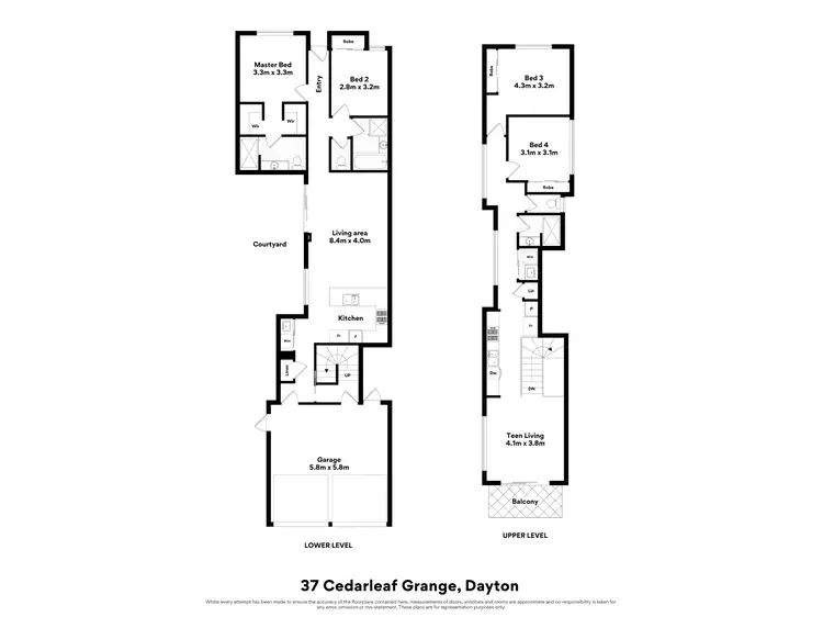 Floorplan of Homely house listing, 37 Cedarleaf Grange, Dayton WA 6055