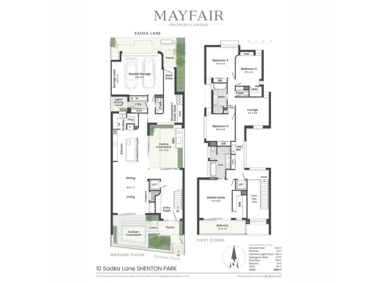 Floorplan of Homely house listing, 10 Sadka Lane, Shenton Park WA 6008
