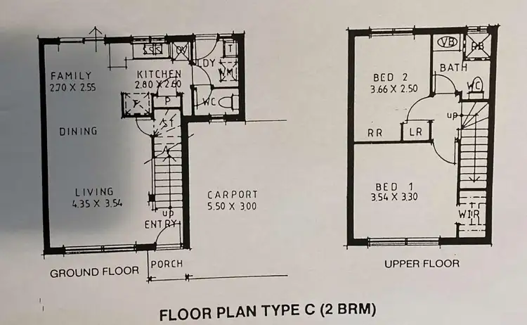Floorplan of Homely villa listing, 66 Pollard Street, Glendalough WA 6016