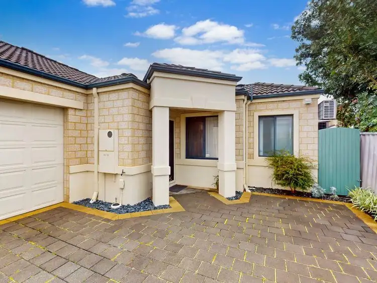 Floorplan of Homely villa listing, 243D French Street, Tuart Hill WA 6060