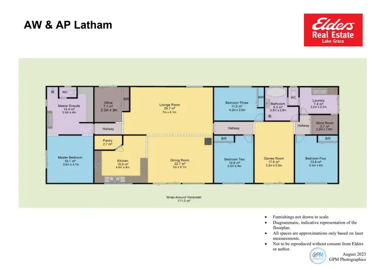 Floorplan of Homely rural property listing, 3904 Hyden - Mount Walker Road, Woolocutty WA 6369