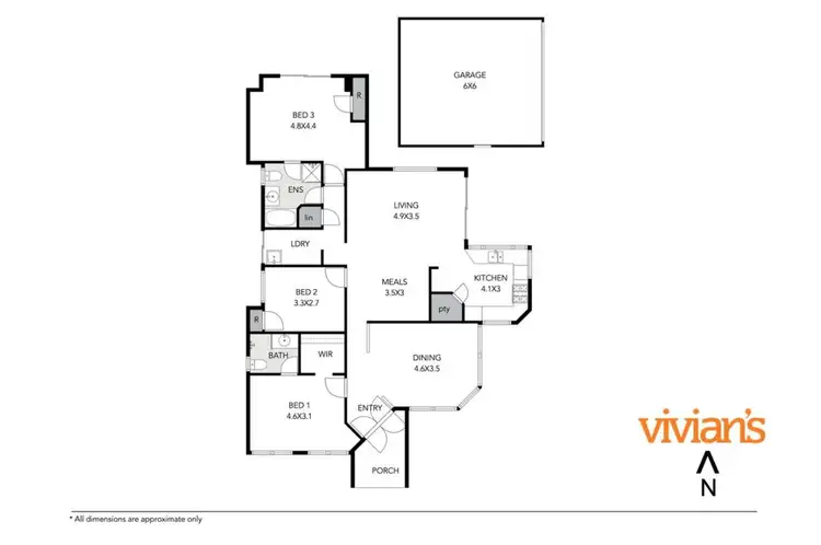 Floorplan of Homely house listing, 4 Meath Mews, Mosman Park WA 6012