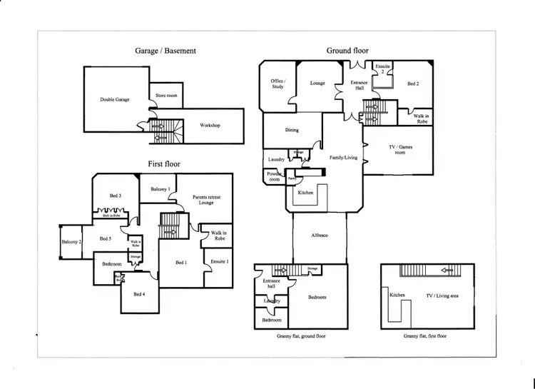 Floorplan of Homely house listing, 5 Biarritz Way, Connolly WA 6027