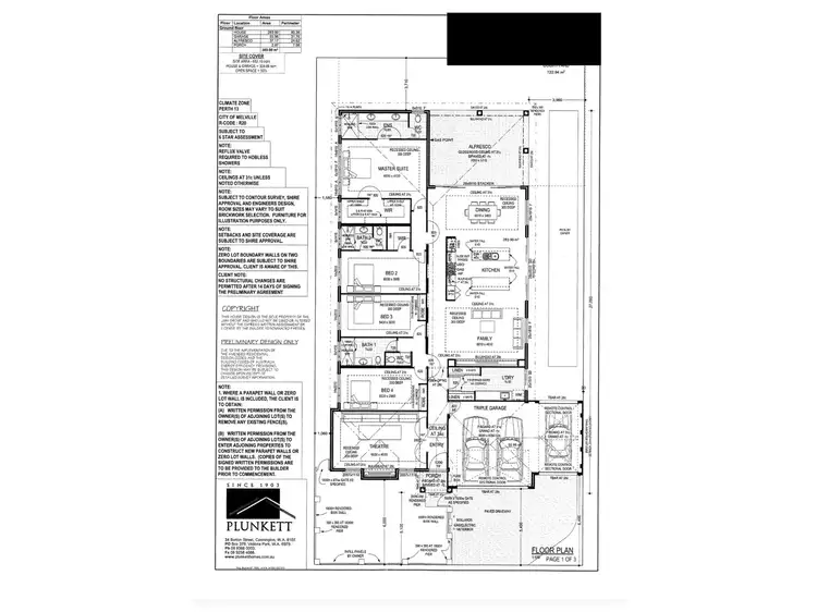 Floorplan of Homely house listing, 13 Owgan Place, Bull Creek WA 6149