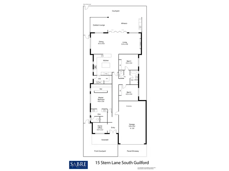Floorplan of Homely house listing, 15 Stern Lane, South Guildford WA 6055