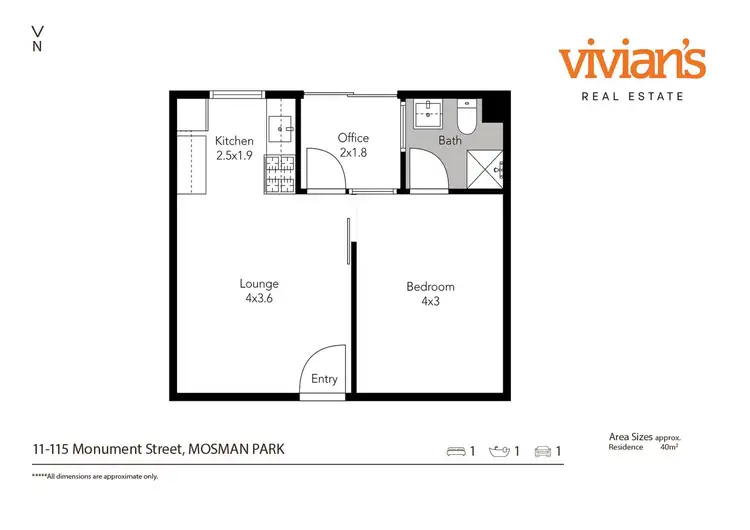 Floorplan of Homely apartment listing, 11/115 Monument Street, Mosman Park WA 6012