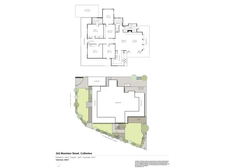 Floorplan of Homely house listing, 263 Marmion Street, Cottesloe WA 6011