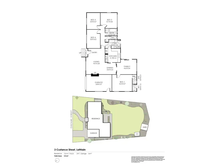 Floorplan of Homely house listing, 3 Custance Street, Lathlain WA 6100