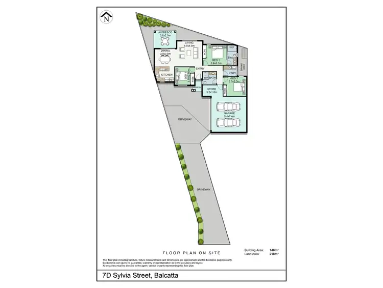 Floorplan of Homely villa listing, 7D Sylvia  Street, Balcatta WA 6021