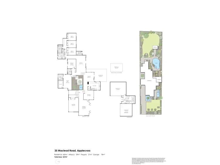 Floorplan of Homely house listing, 35 Macleod Road, Applecross WA 6153