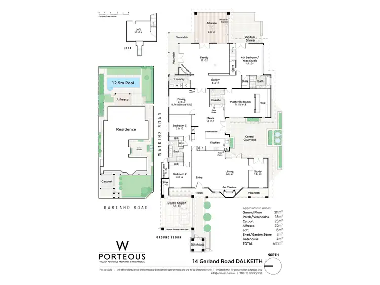 Floorplan of Homely house listing, 14 Garland Road, Dalkeith WA 6009