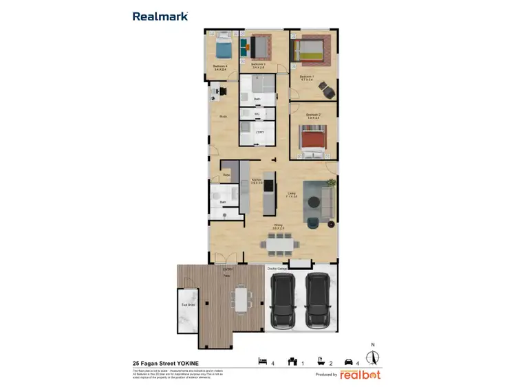 Floorplan of Homely house listing, 25 Fagan Street, Yokine WA 6060