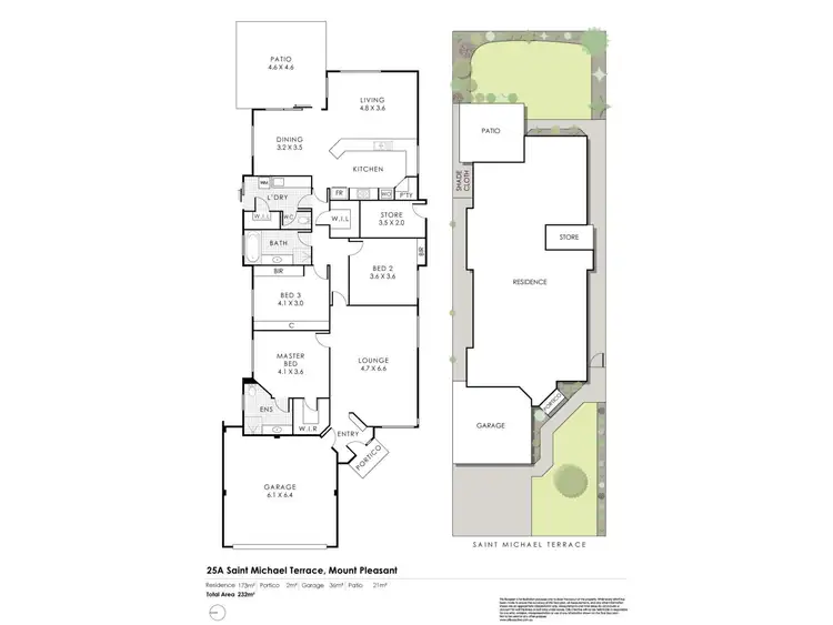 Floorplan of Homely house listing, 25A St Michael Terrace, Mount Pleasant WA 6153