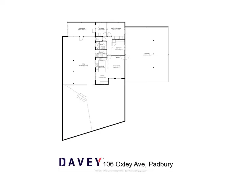 Floorplan of Homely house listing, 106 Oxley Avenue, Padbury WA 6025