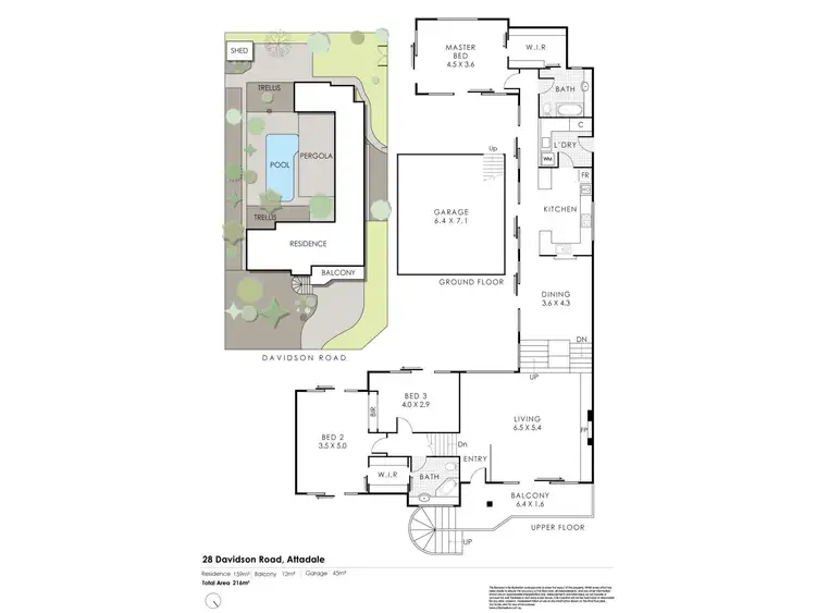 Floorplan of Homely house listing, 28 Davidson Road, Attadale WA 6156