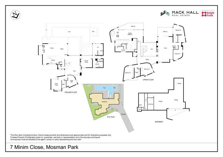 Floorplan of Homely house listing, 7 Minim Close, Mosman Park WA 6012