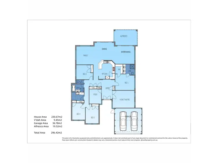 Floorplan of Homely house listing, 9 Delta Street, Wattle Grove WA 6107